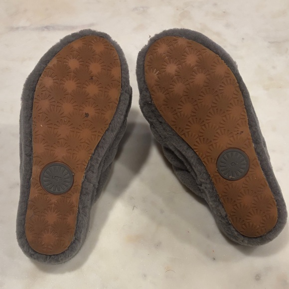 UGG Charcoal Plush Slippers - Picture 3 of 4